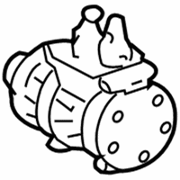 OEM 2006 Toyota Camry Compressor - 88320-07090-84
