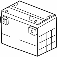 OEM 1987 Chevrolet Corvette Batteries - 75A84