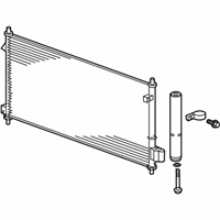 OEM Honda Fit Condenser - 80110-TK6-A01