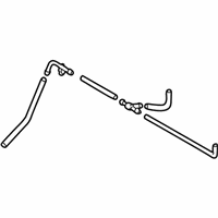 OEM 2002 Kia Spectra Hose Assembly-Front Wash - 0K2A167500B