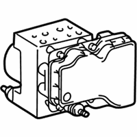 OEM 2007 Pontiac Vibe Brake Pressure Modulator Valve (W/Electronic Brake Control Module) - 88973936