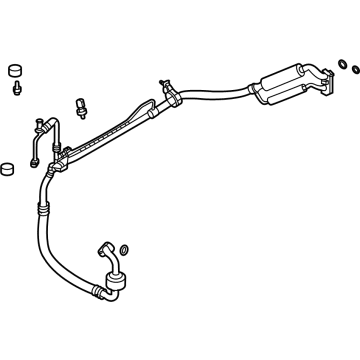 OEM Hyundai Tucson TUBE-SUCTION & LIQUID - 97777-CW000