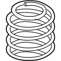 OEM 2016 Ford Focus Coil Spring - G1FZ-5310-A