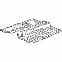 OEM 2006 Dodge Dakota Pan-Floor - 55359603AA