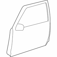 OEM Chevrolet C2500 Molding Pkg-Door Guard(Stls Steel) - 999876
