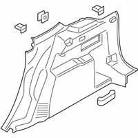 OEM 2014 Ford Escape Quarter Trim Panel - CJ5Z-7855147-AA