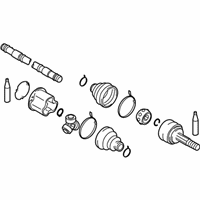 OEM 2006 Infiniti M35 Shaft Assy-Front Drive, RH - 39100-EG000