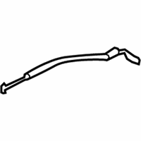 OEM 2015 Hyundai Genesis Door Lock Cable Assembly, Rear - 81491-B1000