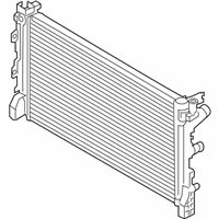 OEM 2018 BMW 540d xDrive Radiator - 17-11-8-590-047