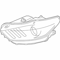 OEM Ford Mustang Composite Headlamp - JR3Z-13008-B