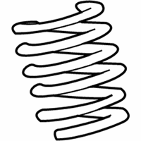 OEM 2008 Lincoln Navigator Coil Spring - 9L1Z-5310-N