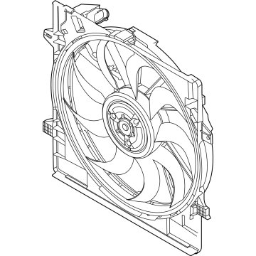 OEM 2020 Hyundai Sonata Blower Assembly - 25380-L1000