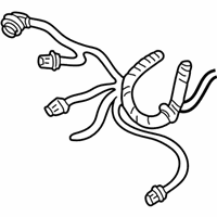 OEM Oldsmobile Cutlass Harness Asm-Fwd Lamp Wiring - 15323473