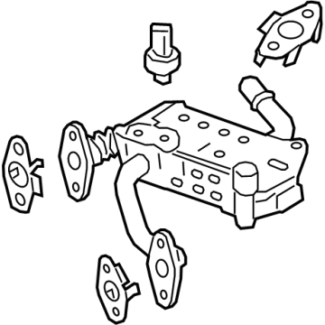 OEM 2022 Ford Bronco Cooler - LB5Z-9F464-C