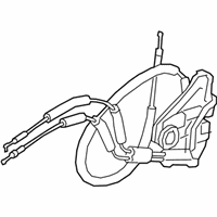 OEM Nissan Altima Lock & Remote Control Assy-Front Door, Rh - 80500-9HE0B