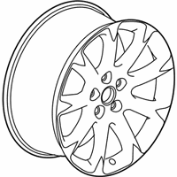 OEM 2011 Buick LaCrosse Wheel, Alloy - 9598682