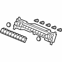 OEM 2011 Honda Accord Control Assy., Heater *NH699L* (NEUTRAL MAT GUN METALLIC) - 79500-TA0-A13ZC