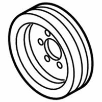 OEM 2012 BMW X3 Crankshaft Pulley - 11-23-7-577-663