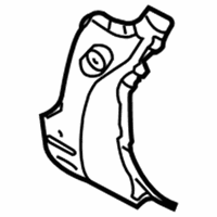 OEM 2006 BMW X3 Reinforcement, Bulkhead Right - 41-11-3-403-488