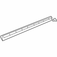 OEM 2005 Honda Insight Seal, R. FR. Door Sill (Lower) - 72435-S3Y-003