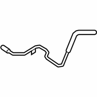 OEM Lincoln Overflow Hose - GD9Z-8075-A