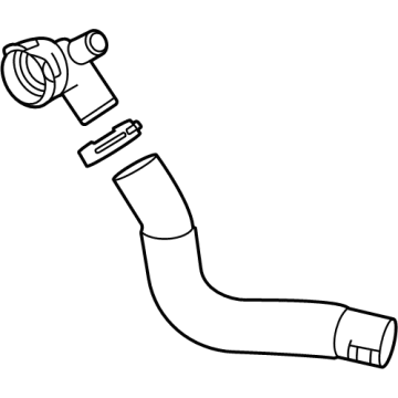 OEM 2021 Chevrolet Trailblazer Lower Hose - 42731774