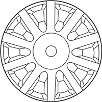 OEM Dodge Avenger Wheel Cover - 5272552AA