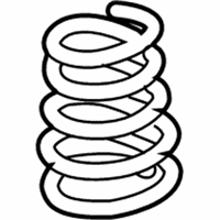 OEM Toyota Avalon Coil Spring - 48231-07071