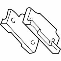 OEM 2002 Ford Explorer Sport Leaf Spring Shackle - F87Z5775AA