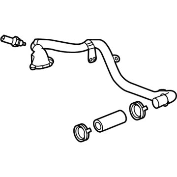 OEM Cadillac Outlet Hose - 12701679