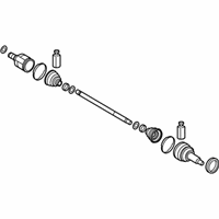 OEM Hyundai Veloster N Shaft Assembly-Drive, LH - 49500-K9100