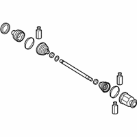 OEM Hyundai Veloster N Shaft Assembly-Drive, RH - 49501-K9100