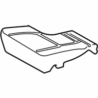 OEM Toyota Sienna Seat Cushion Pad - 79135-AE030