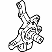 OEM 1999 Nissan Pathfinder Spindle KNUCKLE LH - 40015-1W010