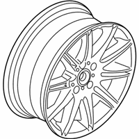 OEM 2015 BMW X1 Light Alloy Rim - 36-11-7-847-084