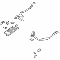 OEM 2005 Ford Crown Victoria Muffler - 6W7Z-5230-BA