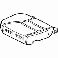 OEM 2004 Acura TSX Pad, Right Front Seat Cushion - 81137-SEA-J01