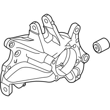 OEM Hyundai Santa Cruz CARRIER ASSY-REAR AXLE, LH - 52710-K5000