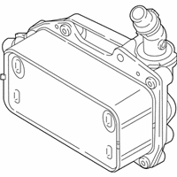 OEM 2017 BMW X1 Transmission Oil Cooler Heat Exchanger - 17-21-7-640-013