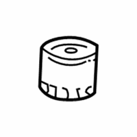 OEM Chevrolet Avalanche 2500 Oil Filter - 89028862