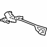 OEM 2014 Lexus IS350 Lock Assembly, Fuel Lid - 77030-53020