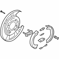 OEM 2009 Hyundai Genesis Brake Assembly-Parking Rear, LH - 58250-3M320