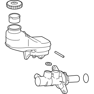 OEM 2022 Lexus NX350 CYLINDER SUB-ASSY, B - 47201-78010