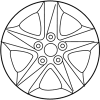 OEM 2013 Hyundai Elantra Wheel Assembly-Aluminium - 52910-3Y260