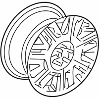 OEM Ford Thunderbird Wheel, Alloy - 1W6Z-1007-AA