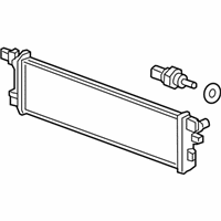 OEM 2016 Chevrolet Spark EV Auxiliary Radiator - 22960944