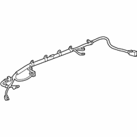 OEM 2012 GMC Sierra 2500 HD Positive Cable - 22850356