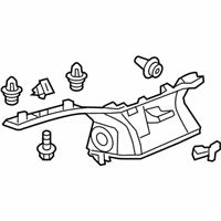 OEM 2016 Honda Odyssey Garnish, R. *NH686L* - 84149-TK8-A03ZB