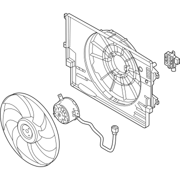 OEM Kia Blower Assembly - 25380Q5000