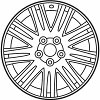 OEM 2009 Toyota Avalon Wheel, Alloy - 42611-AC072